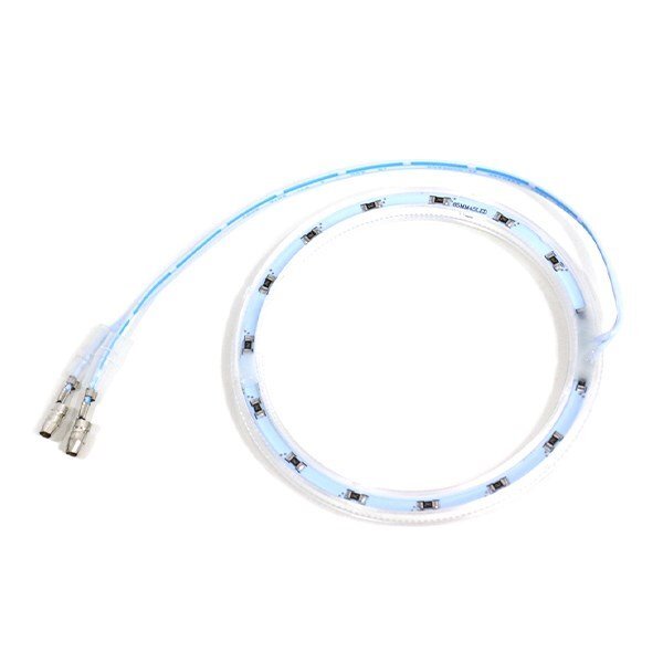 Б LED икаринг с чехлом 85mm SMD45 полосный 2 шт. комплект белый лампа lai карты замена передняя фара замена украшать 