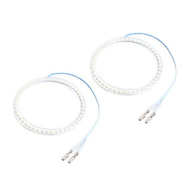 Б LED икаринг с чехлом 94mm SMD51 полосный 2 шт. комплект белый лампа lai карты замена передняя фара замена украшать 