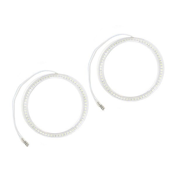 Б LED икаринг с чехлом 125m SMD69 полосный 2 шт. комплект белый лампа lai карты замена передняя фара замена украшать 