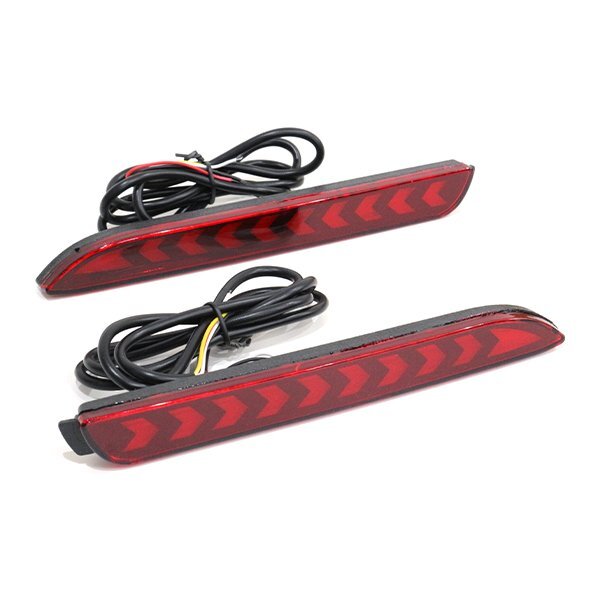 ю [ почтовая доставка бесплатная доставка ] волокно LED! Lexus RX300 (MCU10/MCU15) LED отражатель последовательный левый и правый в комплекте красный Dtype