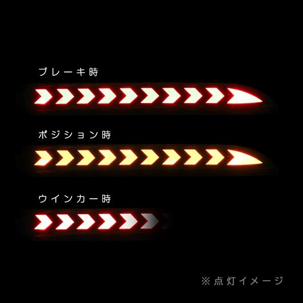 ю [ почтовая доставка бесплатная доставка ] волокно LED! Lexus RX300 (MCU10/MCU15) LED отражатель последовательный левый и правый в комплекте красный Dtype