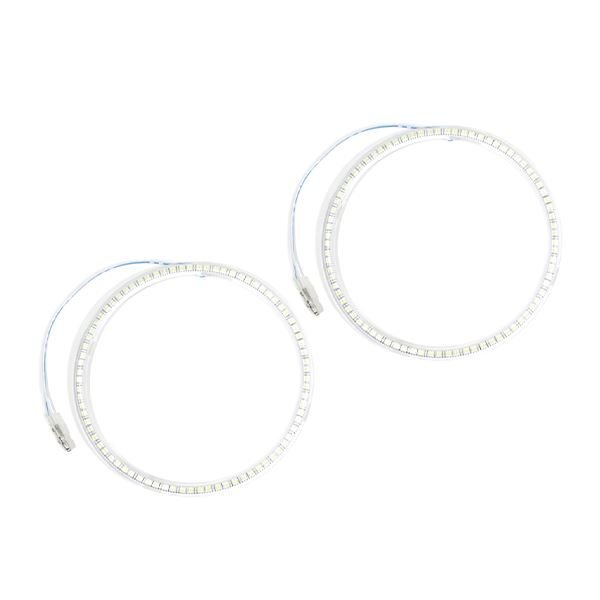 Б LED икаринг с чехлом 145m SMD81 полосный 2 шт. комплект белый лампа lai карты замена передняя фара замена украшать 