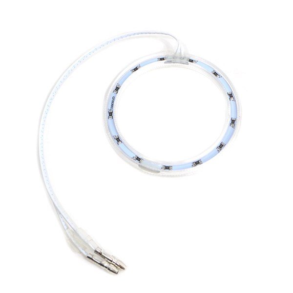 Б LED икаринг с чехлом 72mm SMD39 полосный 2 шт. комплект белый лампа lai карты замена передняя фара замена украшать 