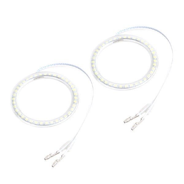 Б LED икаринг с чехлом 76mm SMD39 полосный 2 шт. комплект белый лампа lai карты замена передняя фара замена украшать 