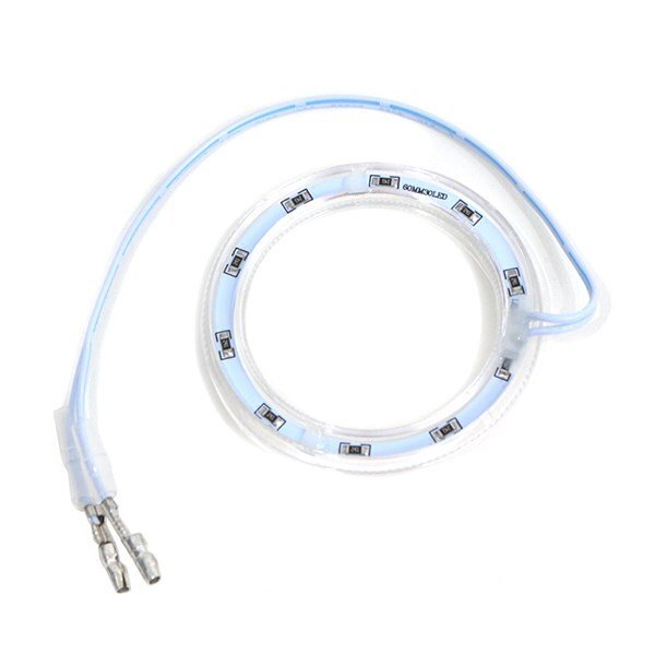 Б LED икаринг с чехлом 60mm SMD30 полосный 2 шт. комплект белый лампа lai карты замена передняя фара замена украшать 