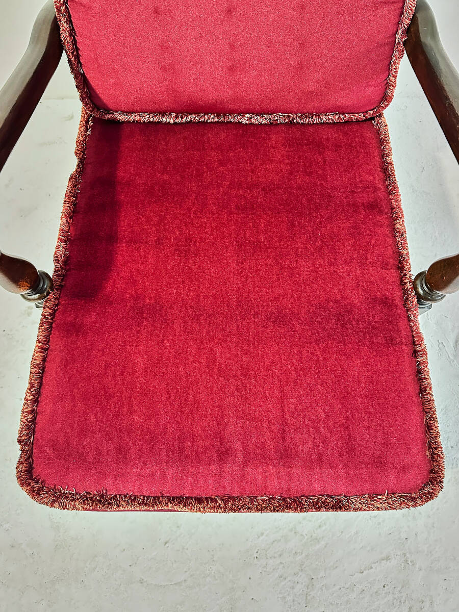 ERCOL アーコール シックな佇まいのイージーチェア[ アンティーク ビンテージ レトロ 明治 大正 昭和 古道具 古家具 古物 民藝 木製 無垢 ]_画像8