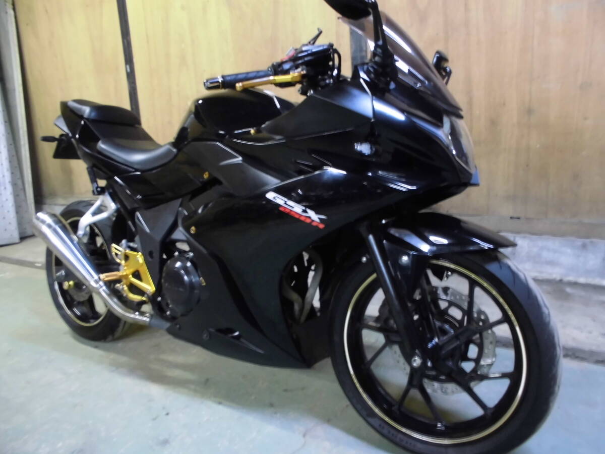 スズキ GSX250R ブラック カスタム 美車 千葉市~格安発送あり。_画像1