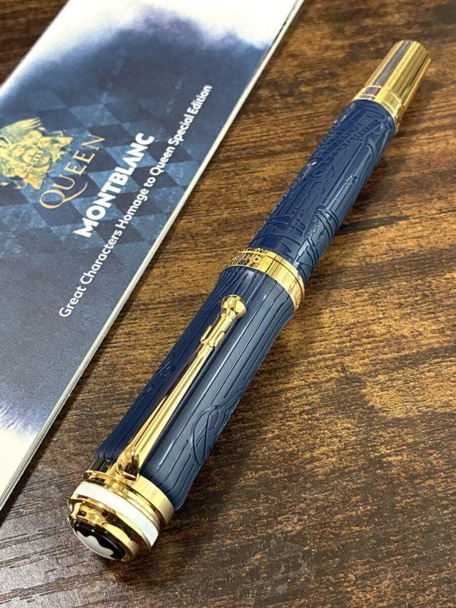 正規輸入品☆ モンブラン グレートキャラクターズ クイーン スペシャル エディション 万年筆 Montblanc Queen Fountain Pen_画像2
