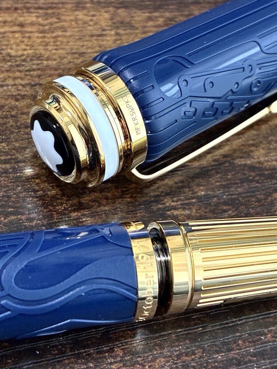 正規輸入品☆ モンブラン グレートキャラクターズ クイーン スペシャル エディション 万年筆 Montblanc Queen Fountain Pen_画像5