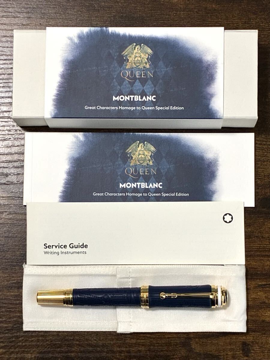 正規輸入品☆ モンブラン グレートキャラクターズ クイーン スペシャル エディション 万年筆 Montblanc Queen Fountain Pen_画像6