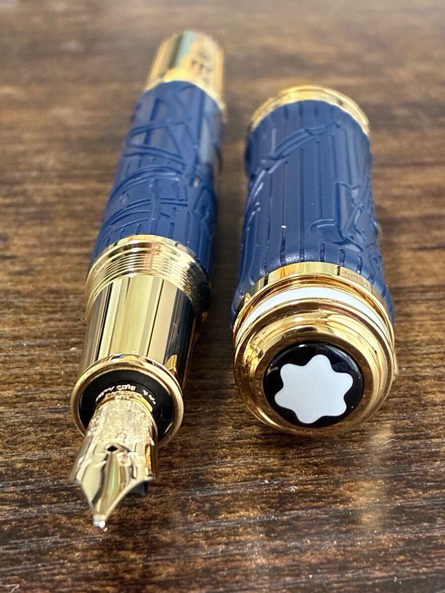 正規輸入品☆ モンブラン グレートキャラクターズ クイーン スペシャル エディション 万年筆 Montblanc Queen Fountain Pen_画像7