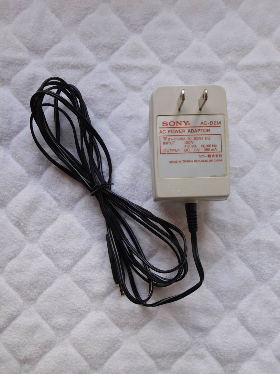 SONY Sony AC адаптор AC-D2M вывод DC3V350mA б/у 