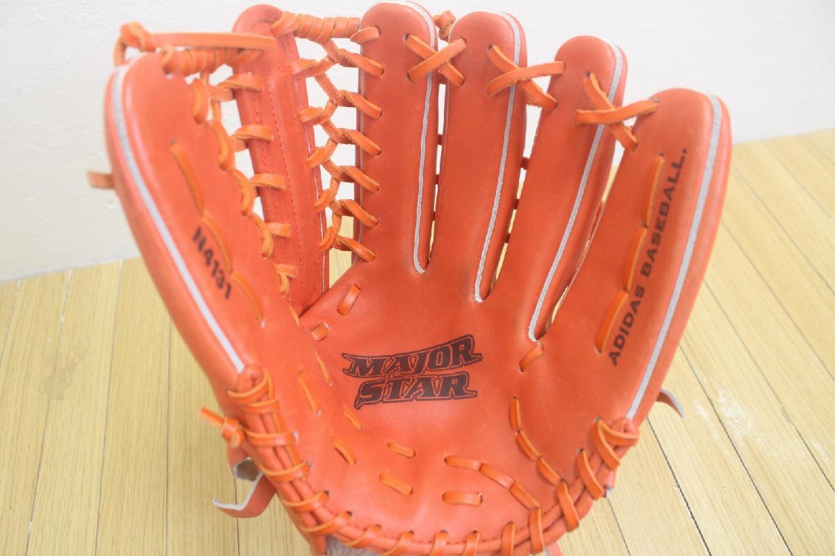 △adidasアディダス 軟式外野手用グラブ グローブ MAJOR STAR M4131_画像2