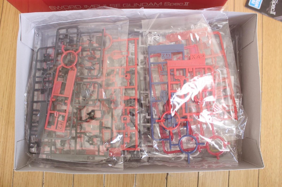 △未組立 バンダイ RG 1/144 ソードインパルスガンダム Spec II2_画像3