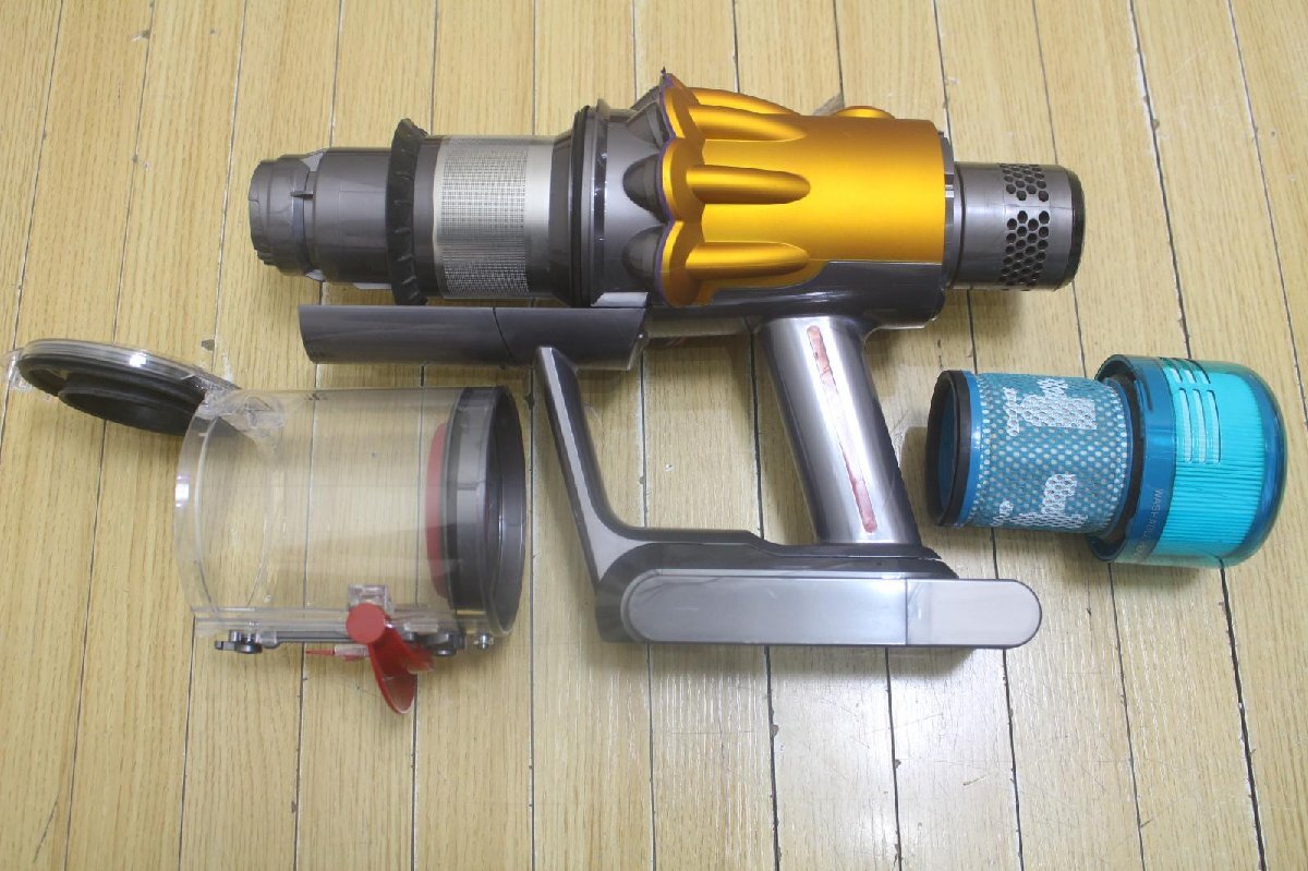 △dysonダイソン v12 detect slim absolute sv46 サイクロン掃除機_画像6