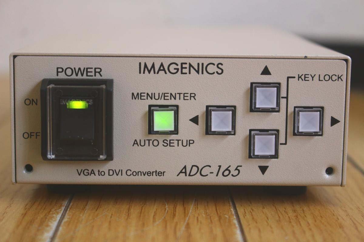 ★IMAGENICSイメージニクス VGA to DVIコンバーター ADC-165★アナログRGB入力DVI出力変換器_画像1