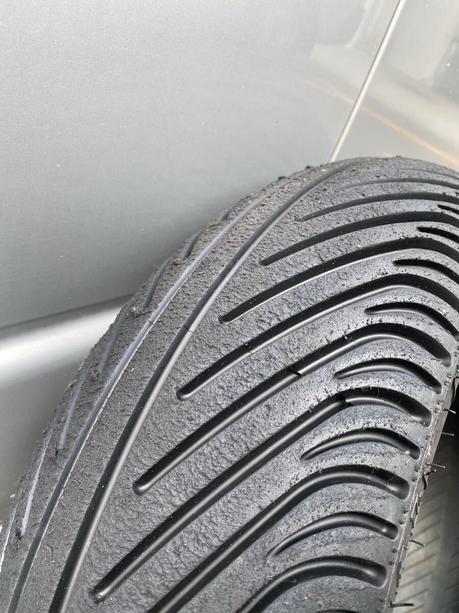 【最強】美品 ダンロップ レインタイヤセット KR189 (1924) / KR405(4224)【走行20分のみ】120/70R17・190/60R17 JSB.ST1000 走行会 _画像5