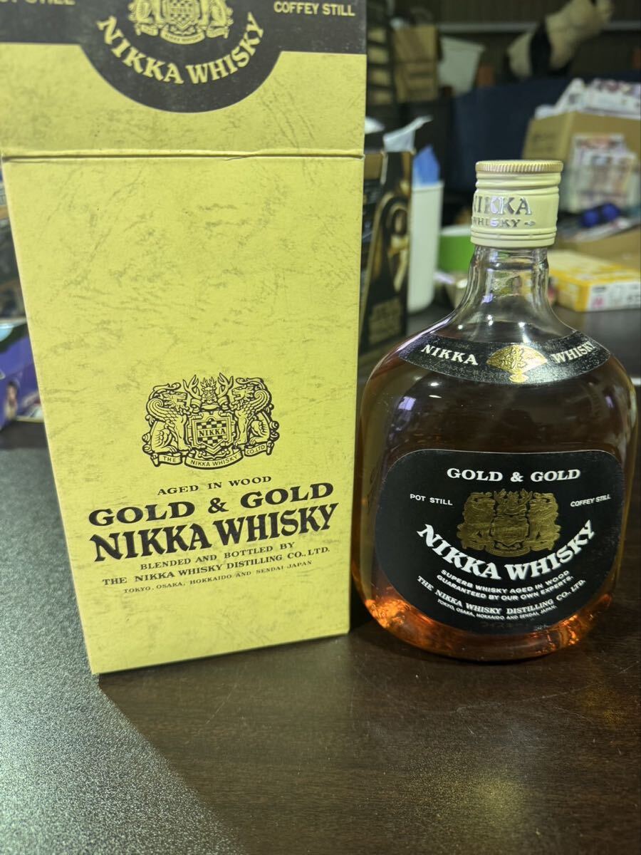 s1076 NIKKA WHISKYnikaG&G виски Special класс 760ml в коробке нераспечатанный старый sake 