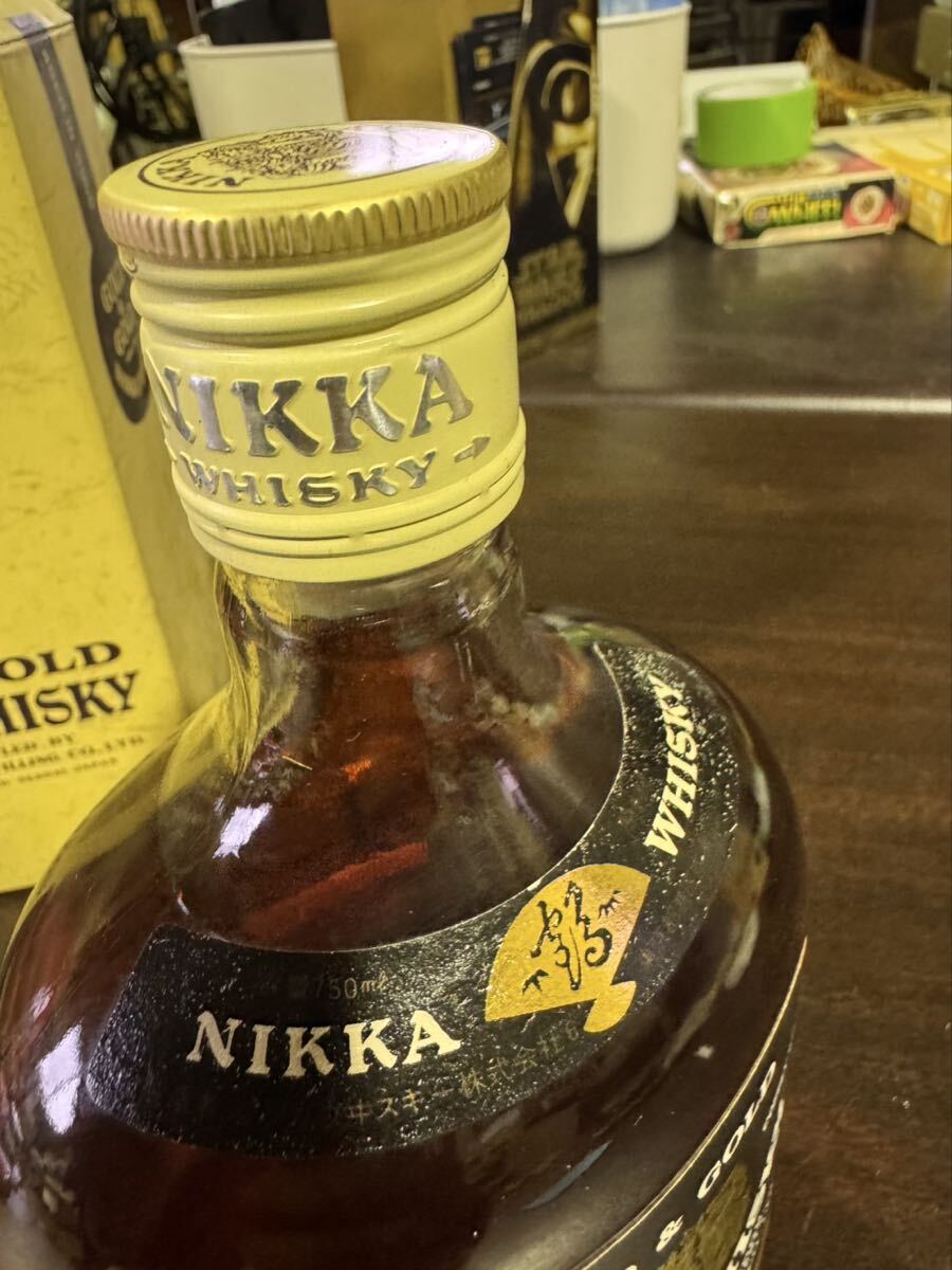 s1076 NIKKA WHISKYnikaG&G виски Special класс 760ml в коробке нераспечатанный старый sake 