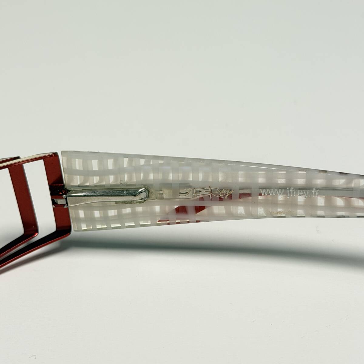 ◆J.F.RAY ジャンフランソワレイ ジェイエフレイ 眼鏡フレーム メガネ デザインフレーム レッド レディース JF2180 3030 52□18-130_画像5