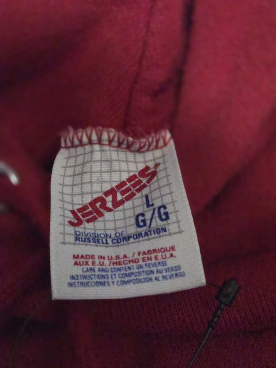 90年代スヌーピーパーカー赤　L ヴィンテージ_画像4