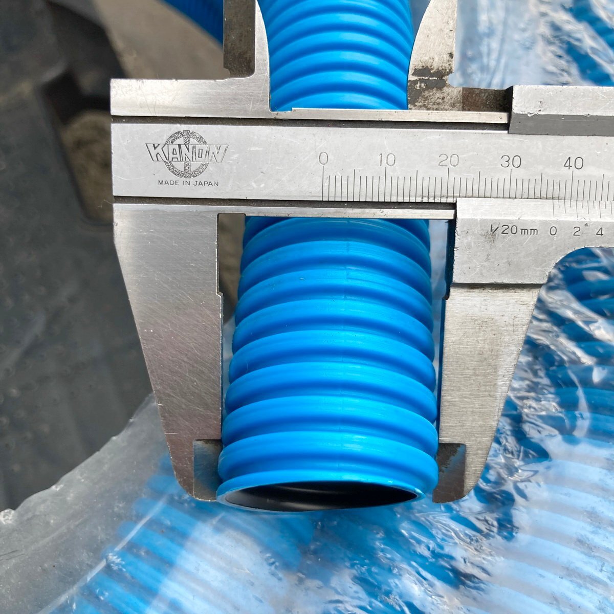 浜睦c542 未来工業 サヤフレキ2「LS2-30B-B」■2層タイプ 給水用 適合樹脂管(16A・16H)最大配管長(12m)外径φ37 内径φ30 長さ30m_画像7