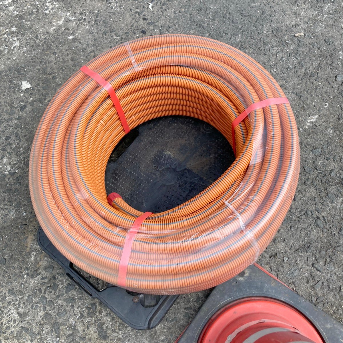 浜睦c543 未来工業 ミラフレキ-CD「MFCD-22」■CD単層波付管 外径φ27.5 内径φ22 長さ50ｍ_画像3