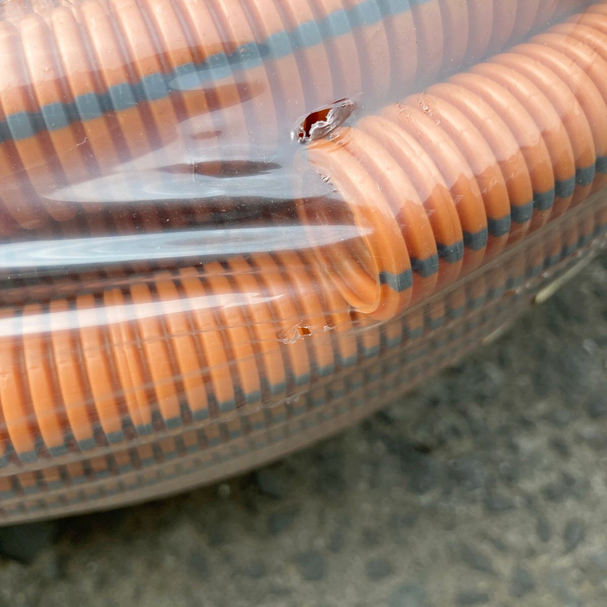 浜睦c543 未来工業 ミラフレキ-CD「MFCD-22」■CD単層波付管 外径φ27.5 内径φ22 長さ50ｍ_画像5