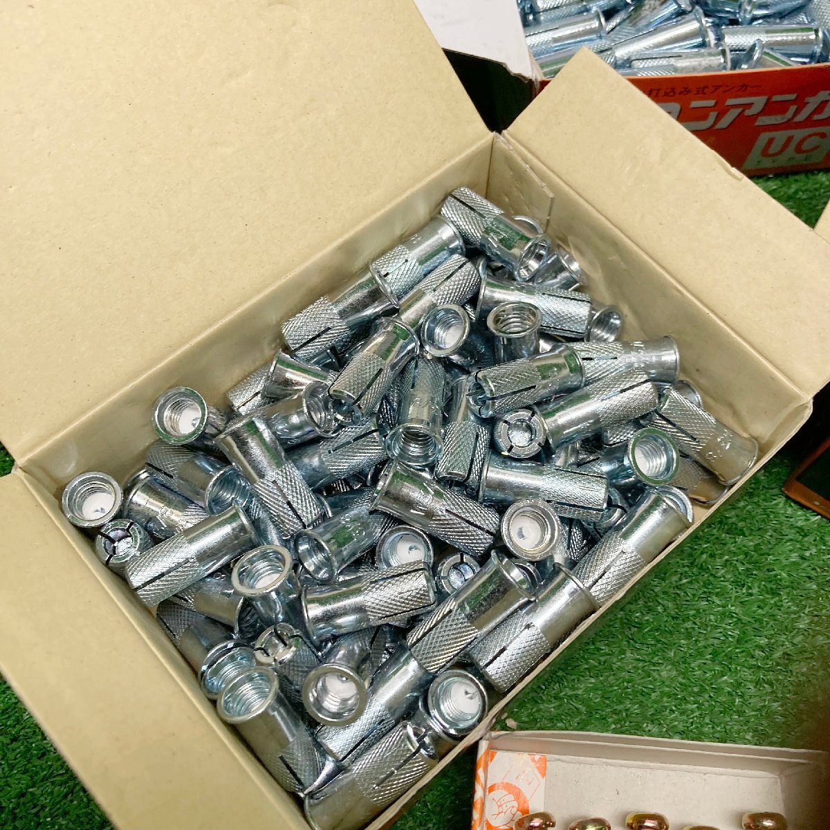 士落o386 パットハンガー KP-M6、ユニコンアンカー UC-3030B、シーティーアンカー コンクリート用GT-3030 ネジ径W3/8★計約6.8㎏大量セット_画像2