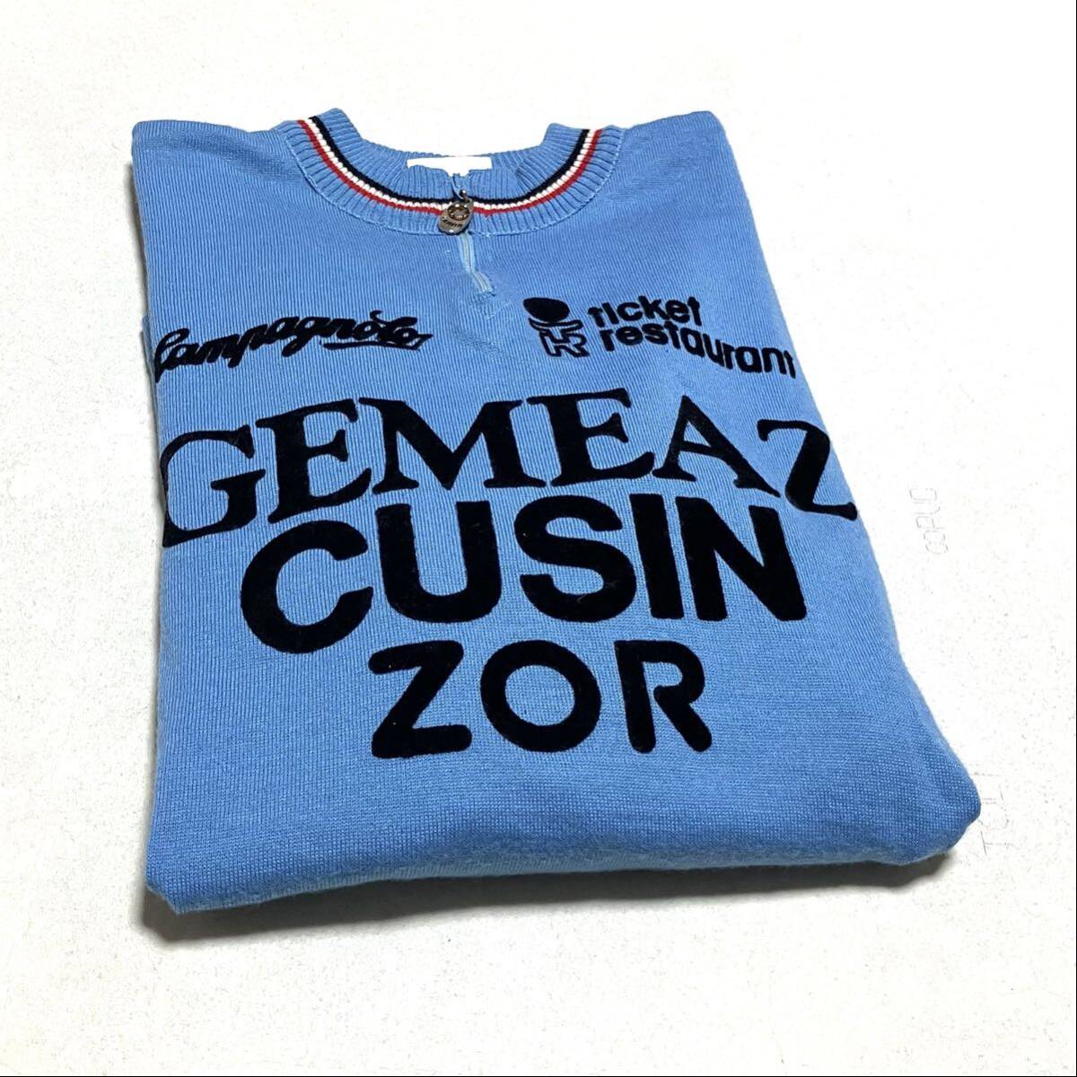 送料無料 イタリア製 Castelli ウール サイクルジャージ gemeaz cusin_画像9