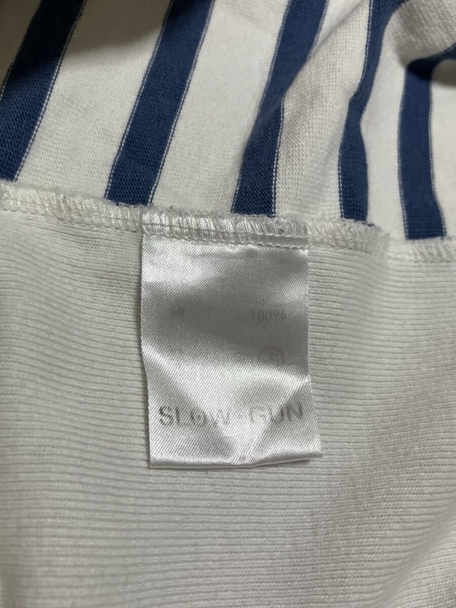 送料無料 SlowGun & Co. ボーダー カットソー 木村拓哉 常田大輝_画像9