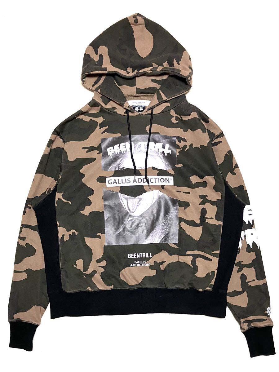 送料無料 着用1回 GALLIS ADDICTION BEEN TRILL パーカー_画像2