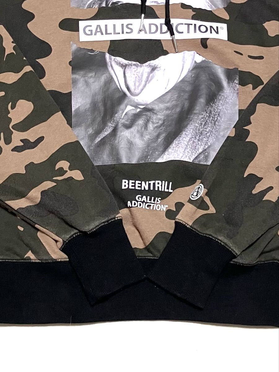送料無料 着用1回 GALLIS ADDICTION BEEN TRILL パーカー_画像5