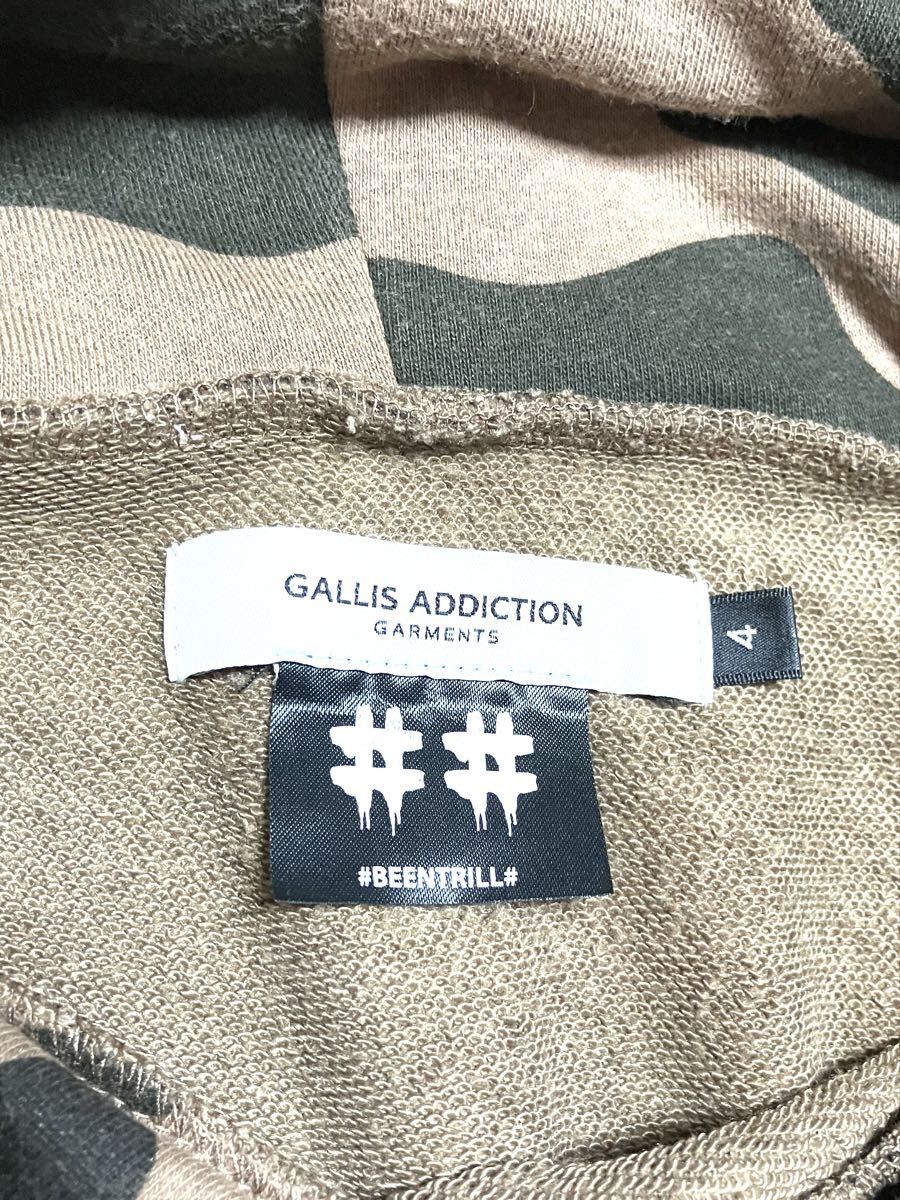 送料無料 着用1回 GALLIS ADDICTION BEEN TRILL パーカー_画像7