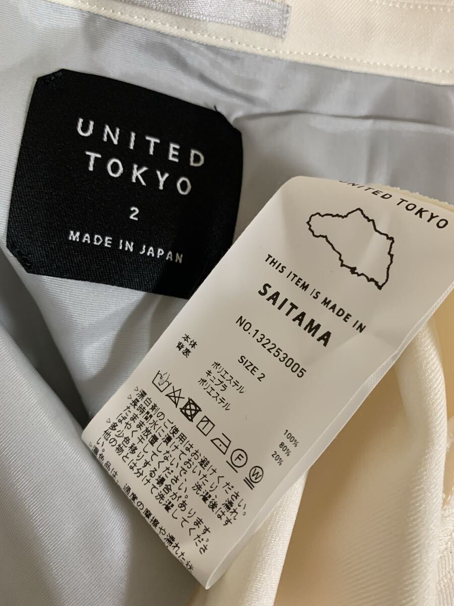 A11-018 UNITED TOKYO ユナイテッド トウキョウ ダブルボックス ジャケット Cool dods テーラードジャケット 薄手 メンズ 男性用_画像7