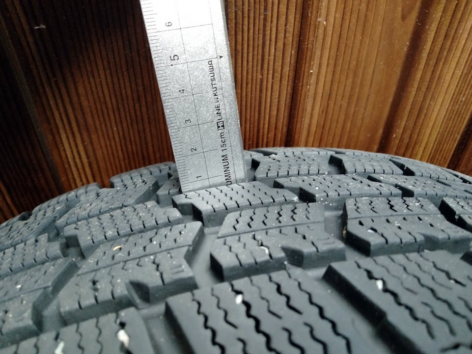 GOODYEAR ICENAVI7 185/65R15 ホイール セット 2021年製 フィット等コンパクトカーに_画像4
