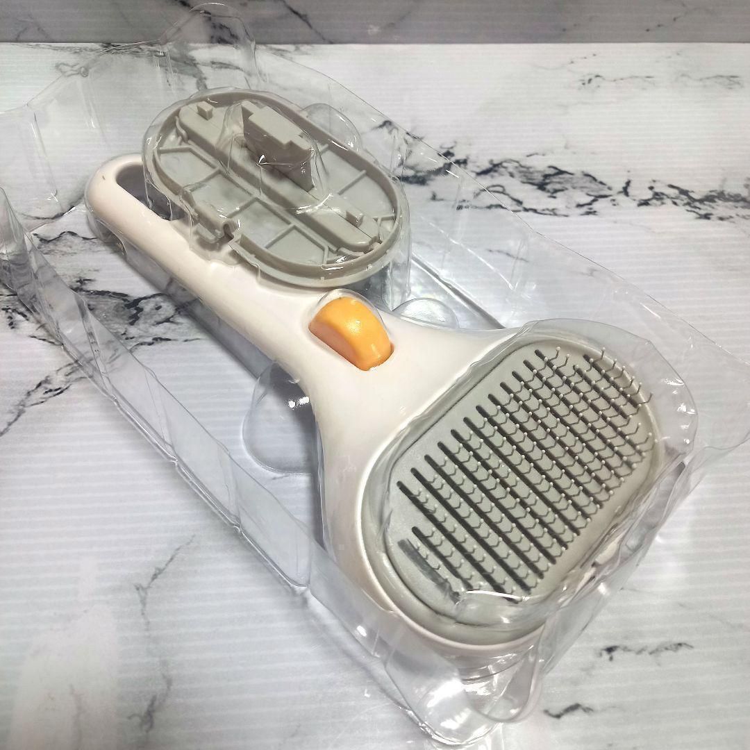 ペットブラシ スリッカーブラシ 2in1 ヒーリングブラシ ペット用 猫 ねこ 犬 いぬ 小動物 _画像9