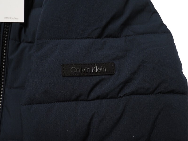 新品正規品 Calvin Klein カルバンクライン SORONA@AURA 高機能中綿 エコダウンジャケット US:M JP:L 紺(494) 144456_画像5