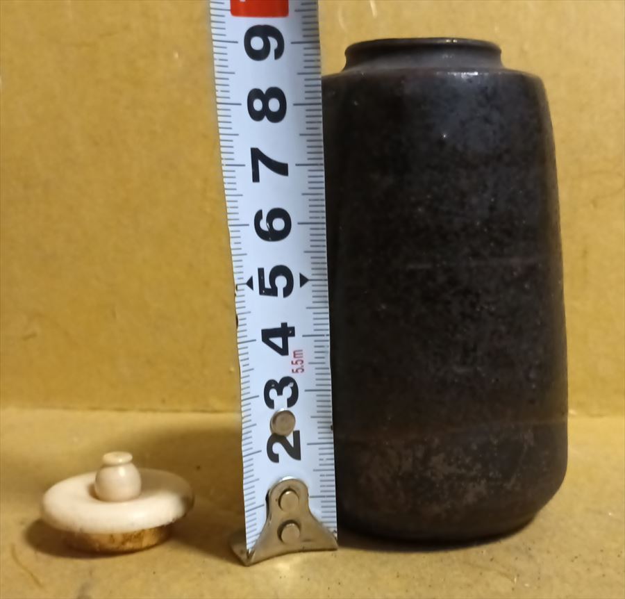  Edo времена старый Seto чай входить чайная посуда чайная посуда крышка Tang предмет 