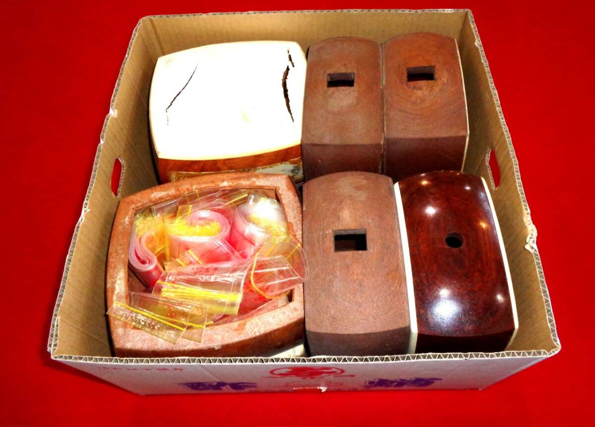 ②三味線の胴 ８点　加工・補修用　和楽器　_画像9