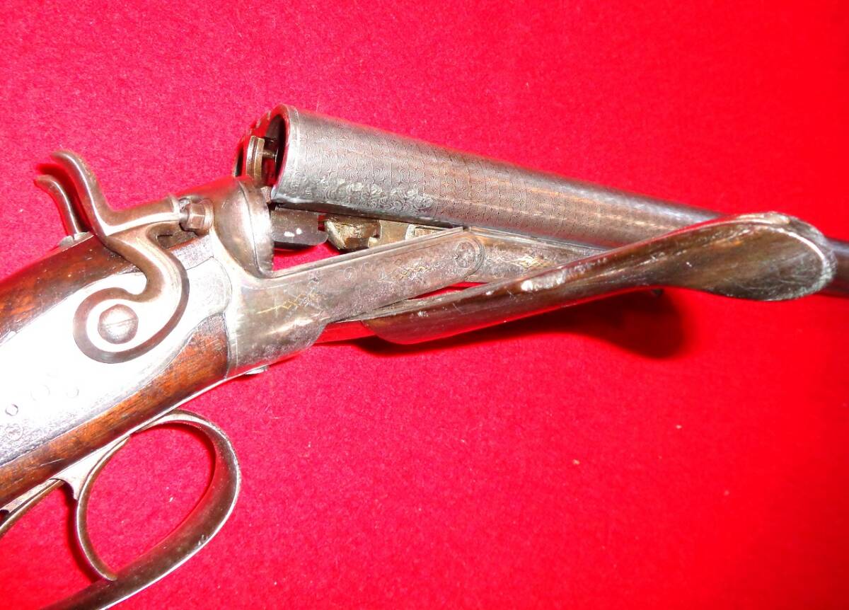 B.＆E.W.Pistor社　ドイツ製 無可動水平二連散弾銃　無可動銃・装飾銃_画像4