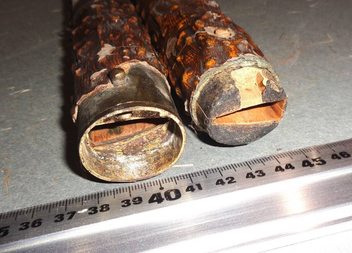 仕込み杖拵え　刀剣拵え　鞘・柄_画像4