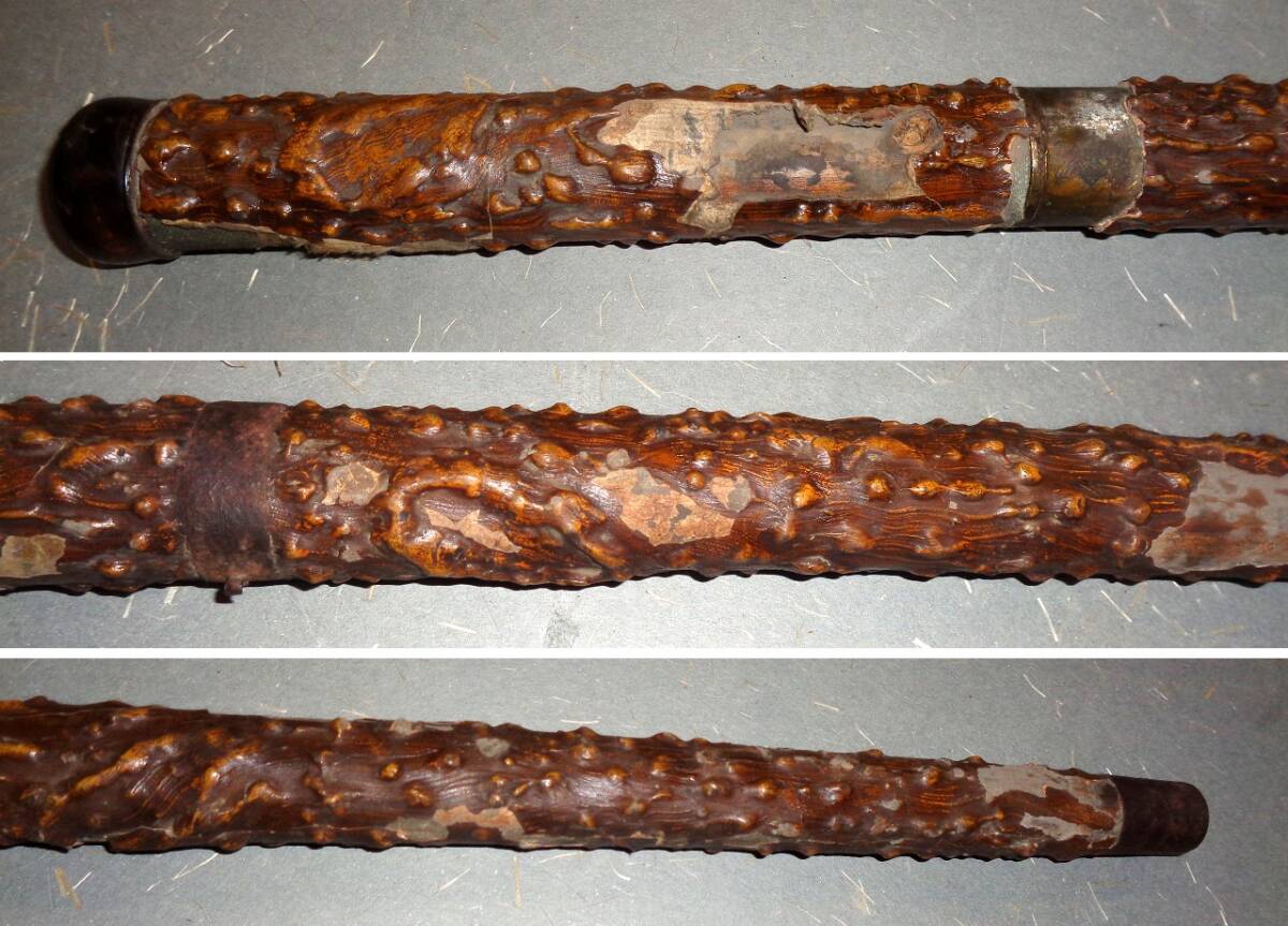 仕込み杖拵え　刀剣拵え　鞘・柄_画像7