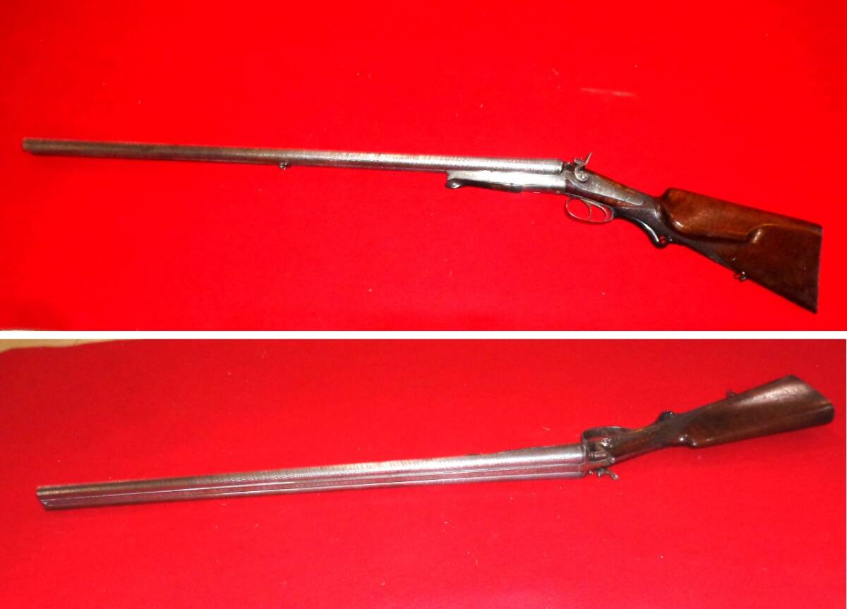 B.＆E.W.Pistor社　ドイツ製 無可動水平二連散弾銃　無可動銃・装飾銃_画像2