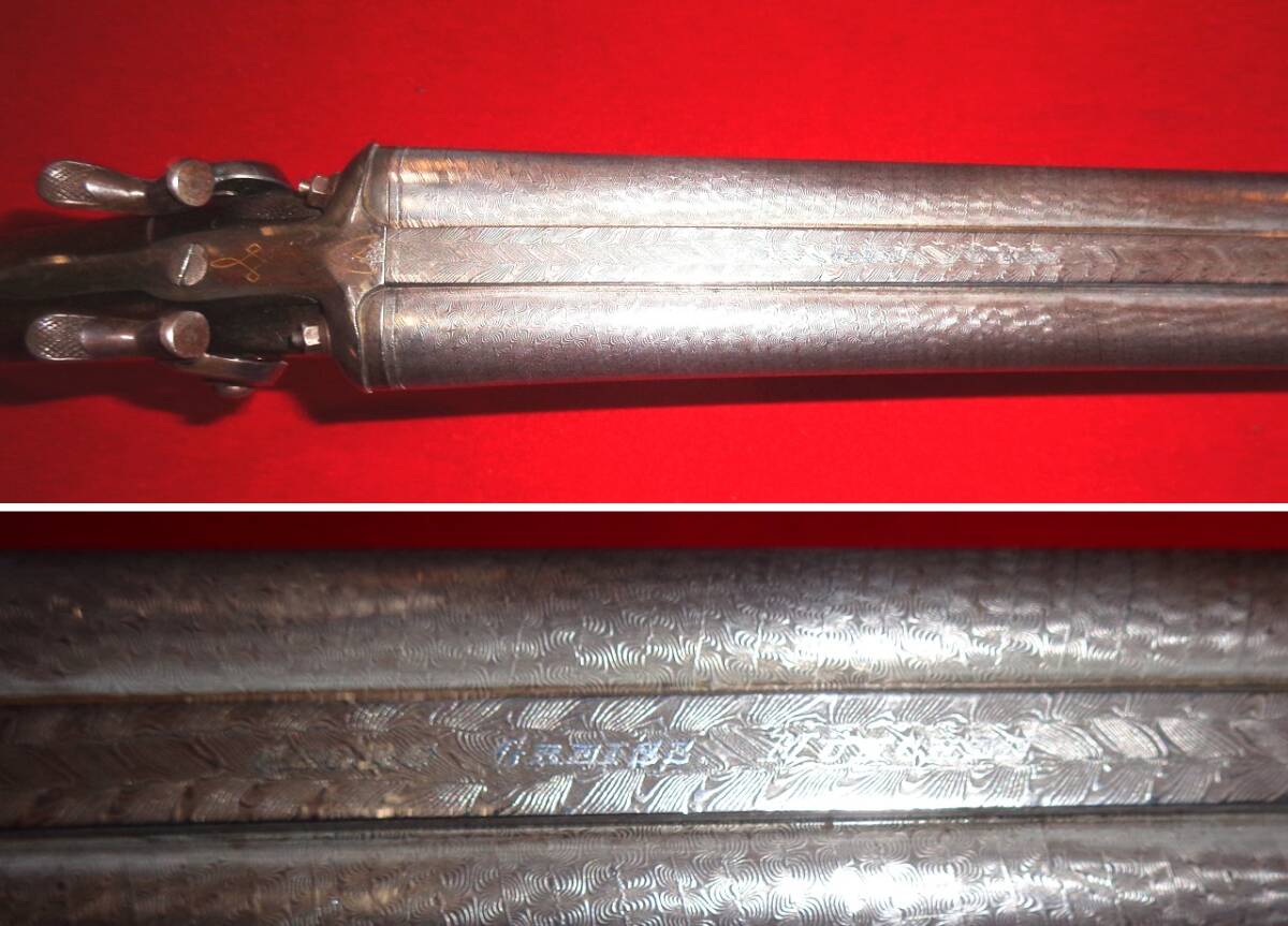 B.＆E.W.Pistor社　ドイツ製 無可動水平二連散弾銃　無可動銃・装飾銃_画像10