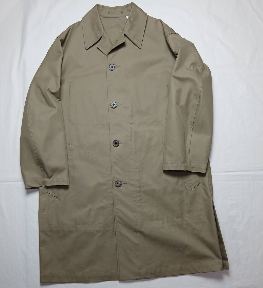 ☆ユニクロ☆ステンカラーコート （M）USED 良品☆管B462_画像1