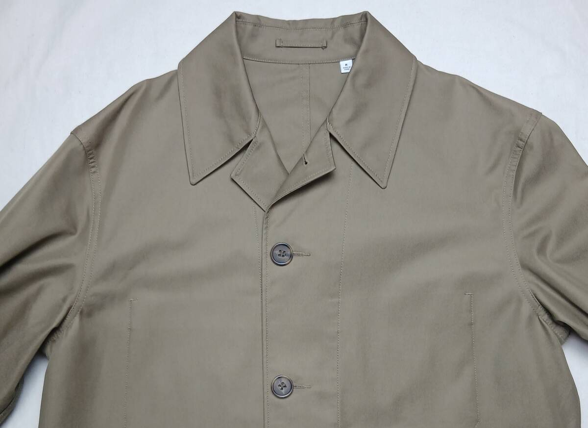 ☆ユニクロ☆ステンカラーコート （M）USED 良品☆管B462_画像2
