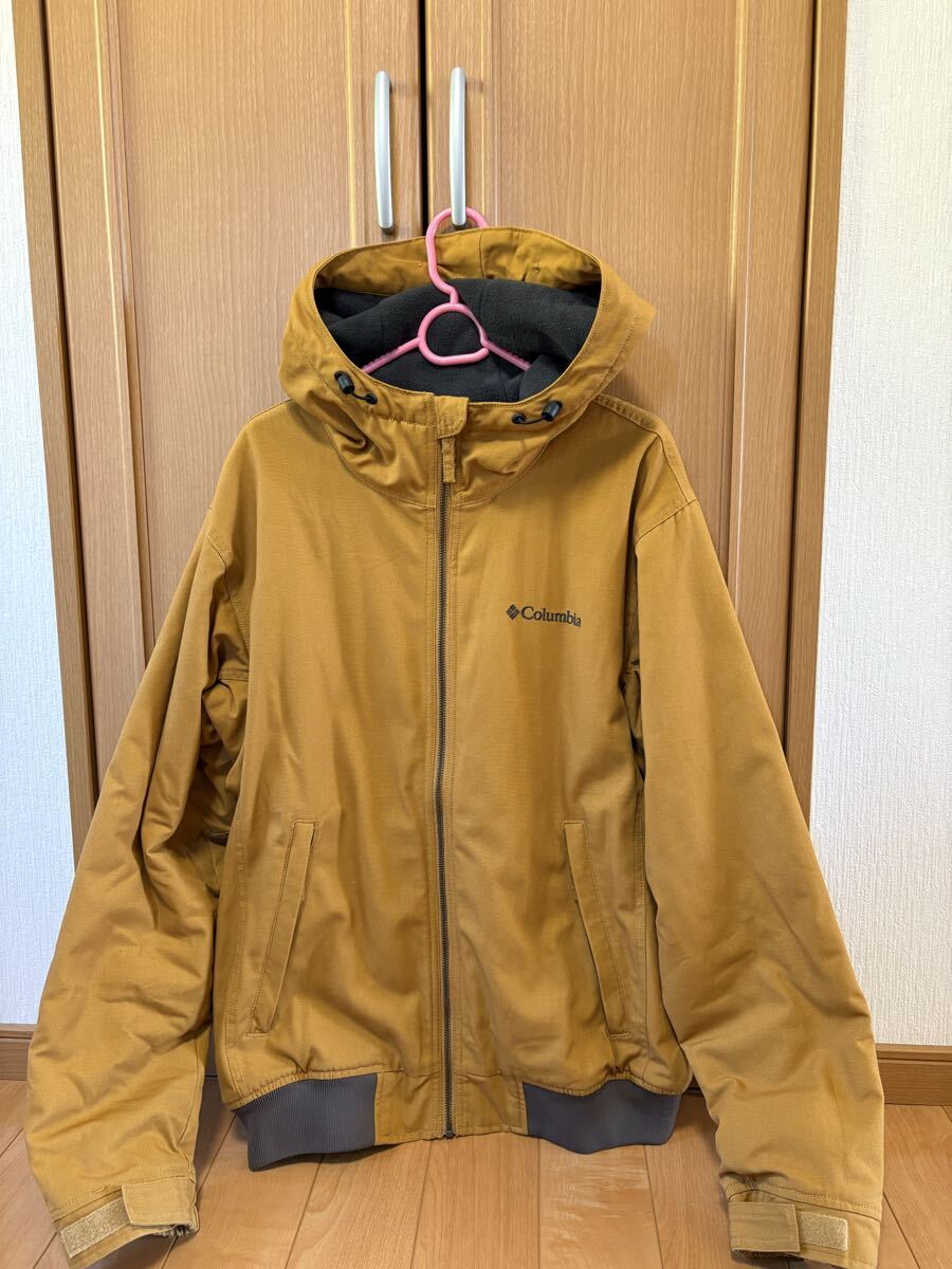 Columbia コロンビア ロマビスタフーディー サイズL キャメル_画像1