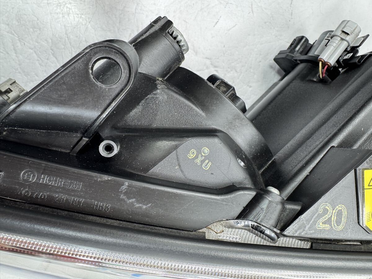 トヨタ エスティマ 50系 前期 AFS 付き HID ヘッドライト 左右セット ACR50W GSR50W ACR50 GSR50 KOITO 28-187 HCHR-561 刻印 20_画像7