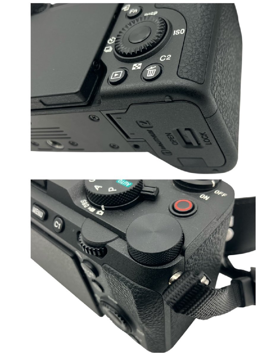 KS прекрасный товар SONY Sony цифровой однообъективный камера α7CR ILCE-7CR черный беззеркальный E крепление рабочее состояние подтверждено первый период . settled корпус ремешок фотосъемка оборудование 